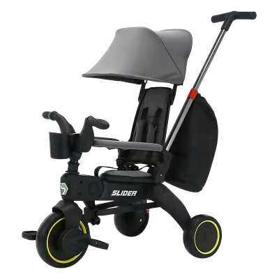 Детский трёхколёсный велосипед Slider IT108921 серый 01